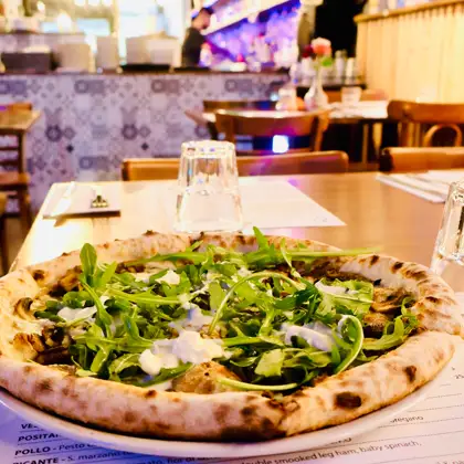 Tartufata pizza at Mascalzone Altona